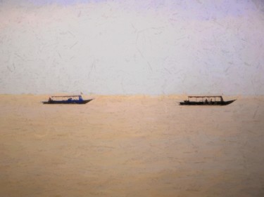 Цифровое искусство под названием "Horizon" - Jokannan, Подлинное произведение искусства, Цифровая живопись