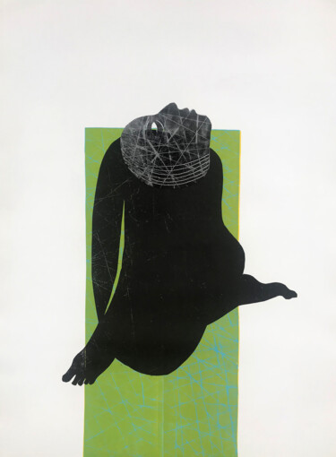印花与版画 标题为“To be a woman - 1” 由Jolanta Johnsson, 原创艺术品, 模拟打印