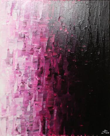 Pittura intitolato "Fondu rosé" da Jonathan Pradillon, Opera d'arte originale, Acrilico Montato su Telaio per barella in leg…