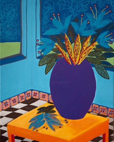 Peinture intitulée "Hello Still Life, N…" par Jorge Gonzalez, Œuvre d'art originale, Acrylique Monté sur Châssis en bois