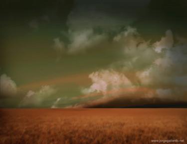 Arts numériques intitulée "autumn-wheat-fields…" par Jorge Gallardo, Œuvre d'art originale, Peinture numérique