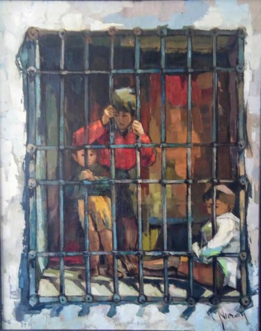 Pittura intitolato "Espagne eternelle.j…" da Jori Duran, Opera d'arte originale, Olio