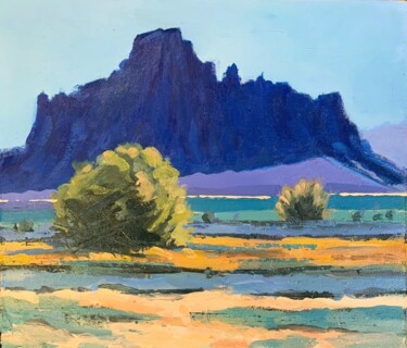 Ζωγραφική με τίτλο "Pastel Landscape" από Jose Felix González Casabella, Αυθεντικά έργα τέχνης, Λάδι