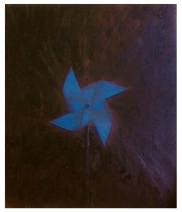 Pintura intitulada "BLUE GALE" por José Pedro, Obras de arte originais