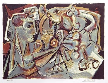 Dessin intitulée "Le Chevrier 5 coule…" par José  Herrera, Œuvre d'art originale