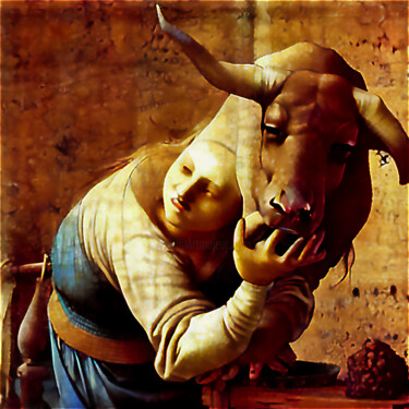 Arte digital titulada "IN THE STYLE OF LEO…" por Josep Domènech, Obra de arte original, Imagen generada por IA
