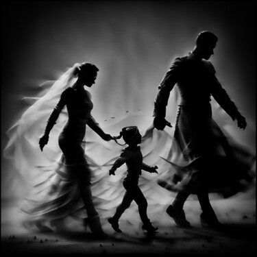 Digital Arts titled "FAMILY" by Josep Domènech, Original Artwork, AI generated image