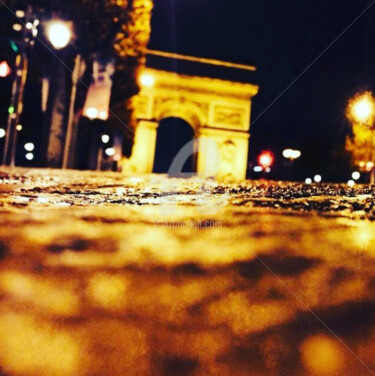 Fotografie getiteld "Paris by Night" door Joseph Balri, Origineel Kunstwerk, Anders