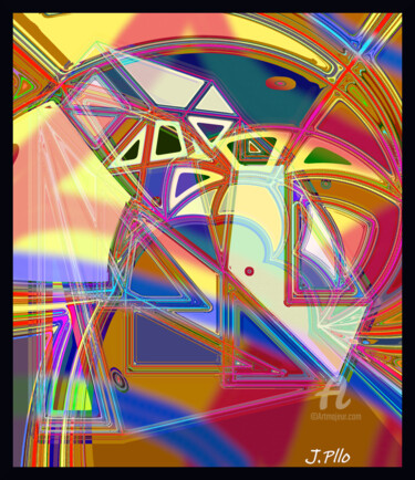 Arte digitale intitolato "Cybele" da Joseph Pllo, Opera d'arte originale, Pittura digitale