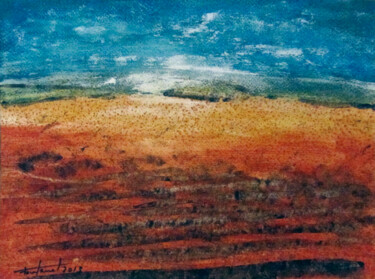 Painting titled "Camps" by Josep Maria Fontanet Sureda, Original Artwork, Acrylic