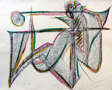 Pintura titulada "Al loro" por Josep Maria Fontanet Sureda, Obra de arte original, Acrílico