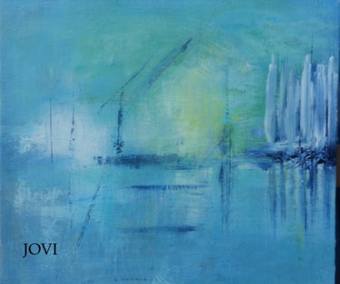 Painting titled "PORT" by Viviane Joanchicoy Jovi, Original Artwork, Acrylic