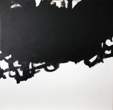 Картина под названием "The Truth Is Simple" - Joyce Fournier, Подлинное произведение искусства, Акрил Установлен на Деревянн…