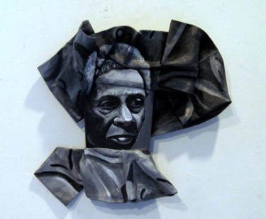 Sculpture titled "Margaret Burroughs:…" by Joyce Owens, Original Artwork, Mixed Media