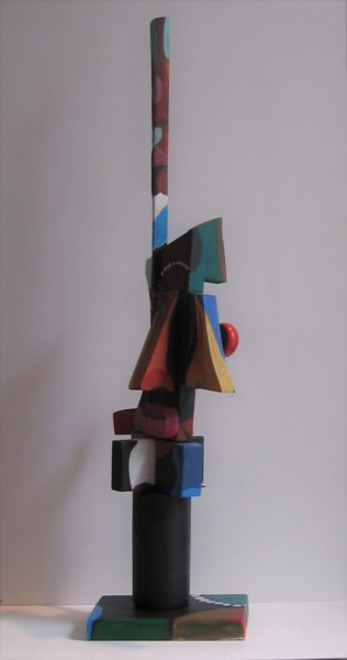 Sculpture titled "Retroracing Picasso…" by Joyce Owens, Original Artwork, Mixed Media