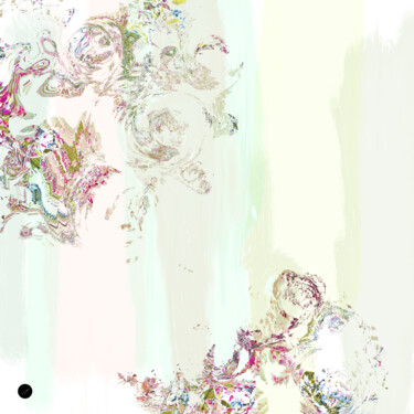 Digitale Kunst getiteld "tender flowers" door Jp Eugster, Origineel Kunstwerk, Digitaal Schilderwerk