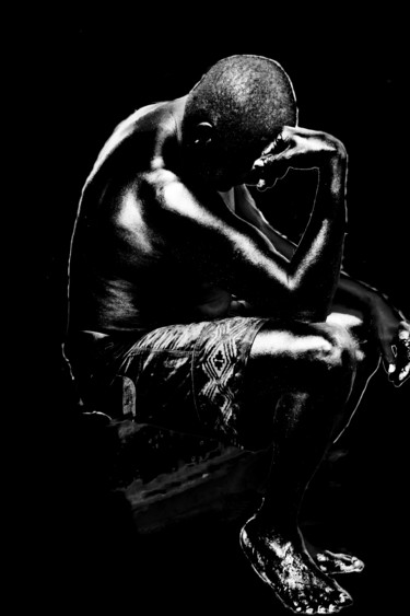 Photographie intitulée "tributo a Rodin" par Jose Americo Jsilvares, Œuvre d'art originale, Photographie numérique