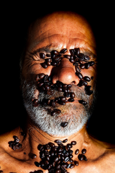 Photography titled "coffee  man" by Jose Americo Jsilvares, Original Artwork, Digital Photography