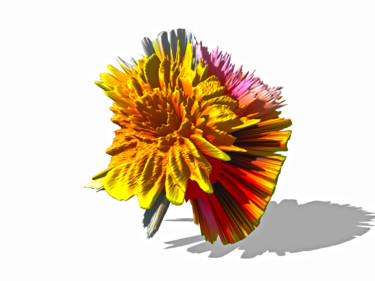Fotografia intitulada "flor telepática" por Jose Americo Jsilvares, Obras de arte originais, Fotografia digital