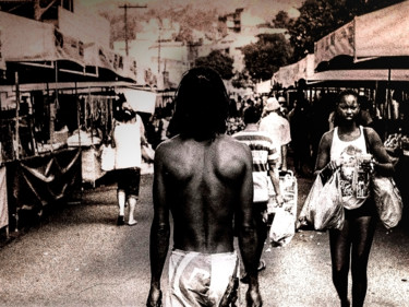 Photographie intitulée "feira Brasil" par Jose Americo Jsilvares, Œuvre d'art originale, Photographie argentique