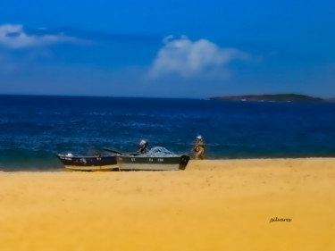 Fotografia intitolato "Praia, doce, praia" da Jose Americo Jsilvares, Opera d'arte originale, Fotografia digitale