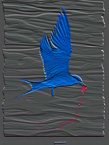 Фотография под названием "fly" - Jose Americo Jsilvares, Подлинное произведение искусства, Манипулированная фотография