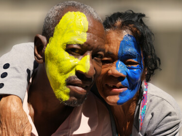 Fotografia intitolato "colorful friendship" da Jose Americo Jsilvares, Opera d'arte originale, Fotografia digitale