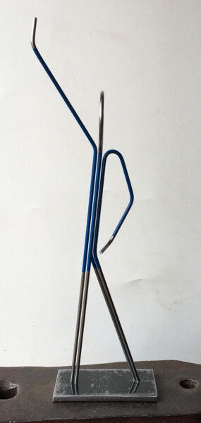 Escultura titulada ""ALEX"" por Juan Carlos Sánchez De La Nieta, Obra de arte original, Metales