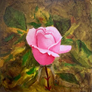Pittura intitolato "Rosa" da Juan José Molina Gallardo, Opera d'arte originale, Olio