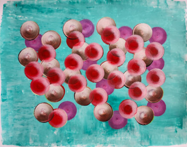 Peinture intitulée "Bubbles 24/3" par Juan Mildenberger, Œuvre d'art originale, Acrylique