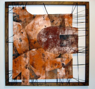 Painting titled "Painting II" by Juana Page, Original Artwork, Acrylic Mounted on Wood Stretcher frame