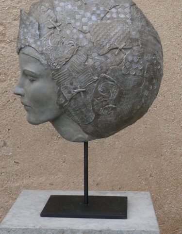 Sculpture titled "Bliss" by Judith Franken, Original Artwork, Terra cotta