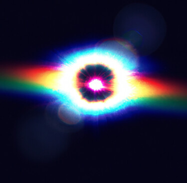 "Supernova To Blackh…" başlıklı Dijital Sanat Judith Simonis tarafından, Orijinal sanat, AI tarafından oluşturulan görüntü