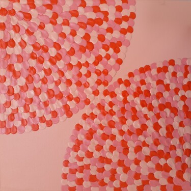 Pintura titulada "Peach Melba" por Julee Latimer, Obra de arte original, Acrílico