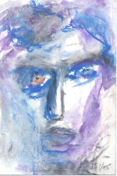 Peinture intitulée "David Bowie" par Juli Southmayd, Œuvre d'art originale