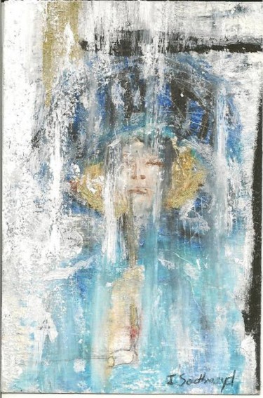 Pittura intitolato "Hakka Pipe Smoker" da Juli Southmayd, Opera d'arte originale