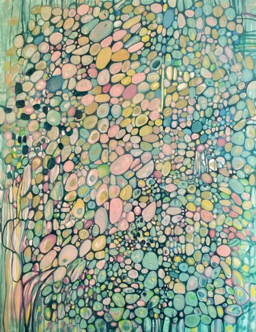 Картина под названием "abstract art painti…" - Julia Brinkfrau, Подлинное произведение искусства, Акрил