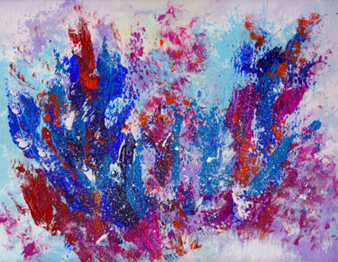 Painting titled "Abstract variation…" by Julia Leon, Original Artwork, Acrylic