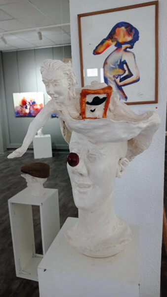 Sculpture intitulée "LES ESPERANCES DE C…" par Julian El Kaoussi, Œuvre d'art originale, Résine