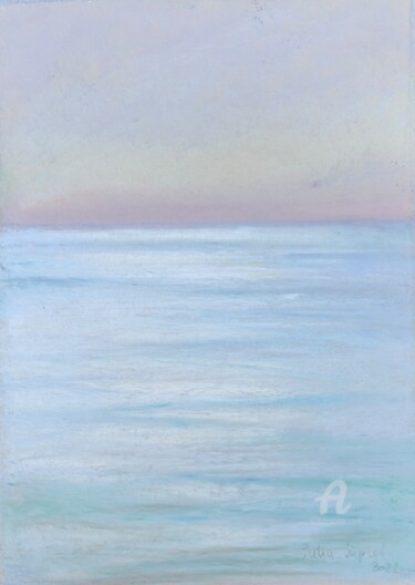 Рисунок под названием "Serenity" - Julia Suptel, Подлинное произведение искусства, Пастель