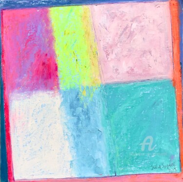 绘画 标题为“Tilted” 由Julia Suptel, 原创艺术品, 粉彩 安装在纸板上