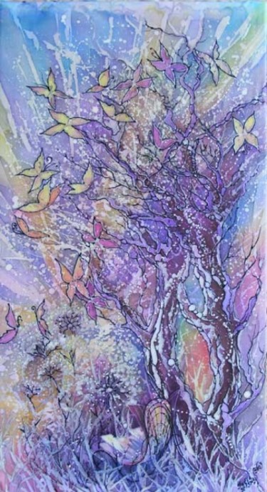 Artcraft titled "In a garden" by Julia Zisman, Original Artwork