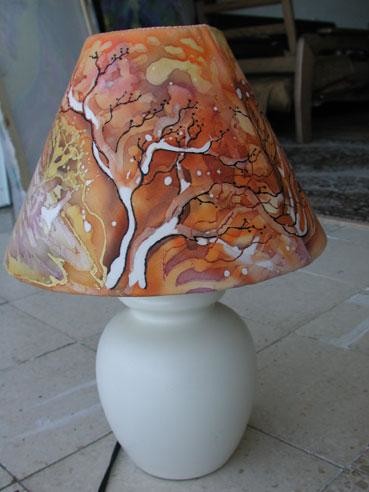 Artcraft titled "Magic Lamp shade "A…" by Julia Zisman, Original Artwork