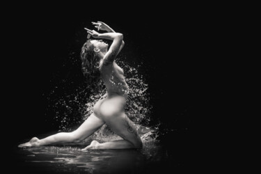 Fotografie getiteld "Dancing splash" door Julien Claude (Juli1Clau2), Origineel Kunstwerk, Digitale fotografie