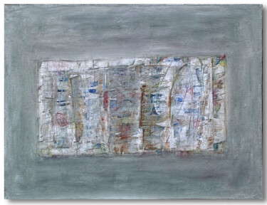 Painting titled "Sans titre- Numérot…" by Juliette Gallas, Original Artwork, Acrylic Mounted on Wood Stretcher frame