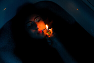 Fotografie getiteld "Light My Fire" door July Space, Origineel Kunstwerk, Digitale fotografie