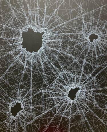 绘画 标题为“织网二” 由俊明 李, 原创艺术品, 丙烯