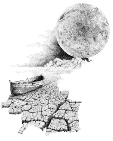 Rysunek zatytułowany „desert” autorstwa Jure Kralj, Oryginalna praca, Atrament
