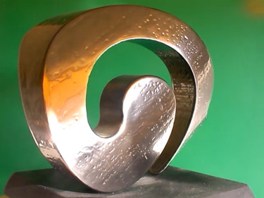 Sculpture intitulée "momentum M flashchr…" par Jurgen Liedel, Œuvre d'art originale, Techniques mixtes