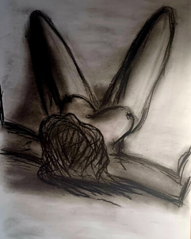 Drawing titled "choice 1" by Juri Vassiljev, Original Artwork, Charcoal